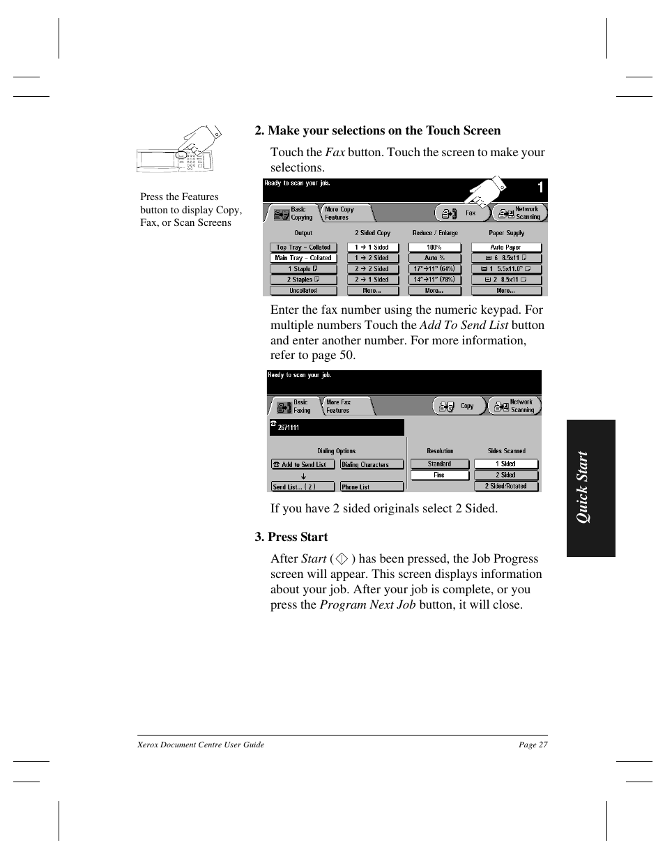 Xerox 255 DC User Manual | Page 39 / 75