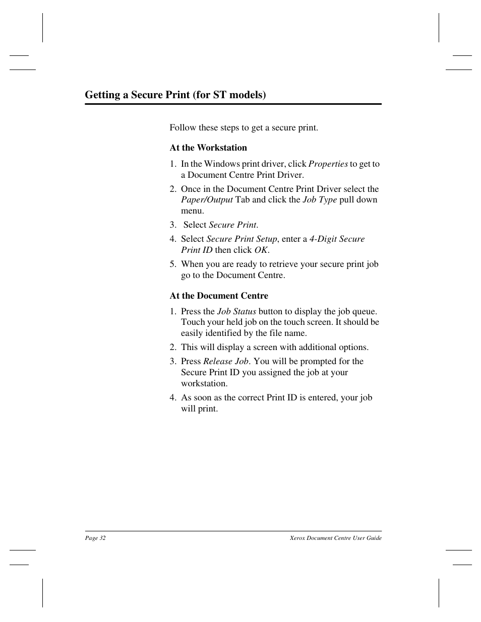 Xerox 255 DC User Manual | Page 44 / 75