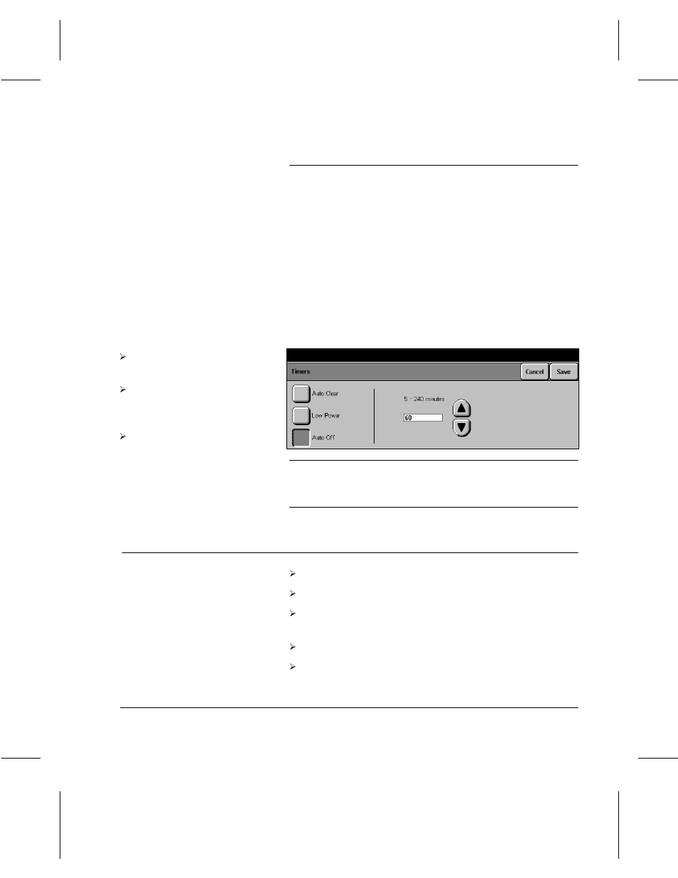 Contention, Power save (or auto off) | Xerox 332 User Manual | Page 28 / 116