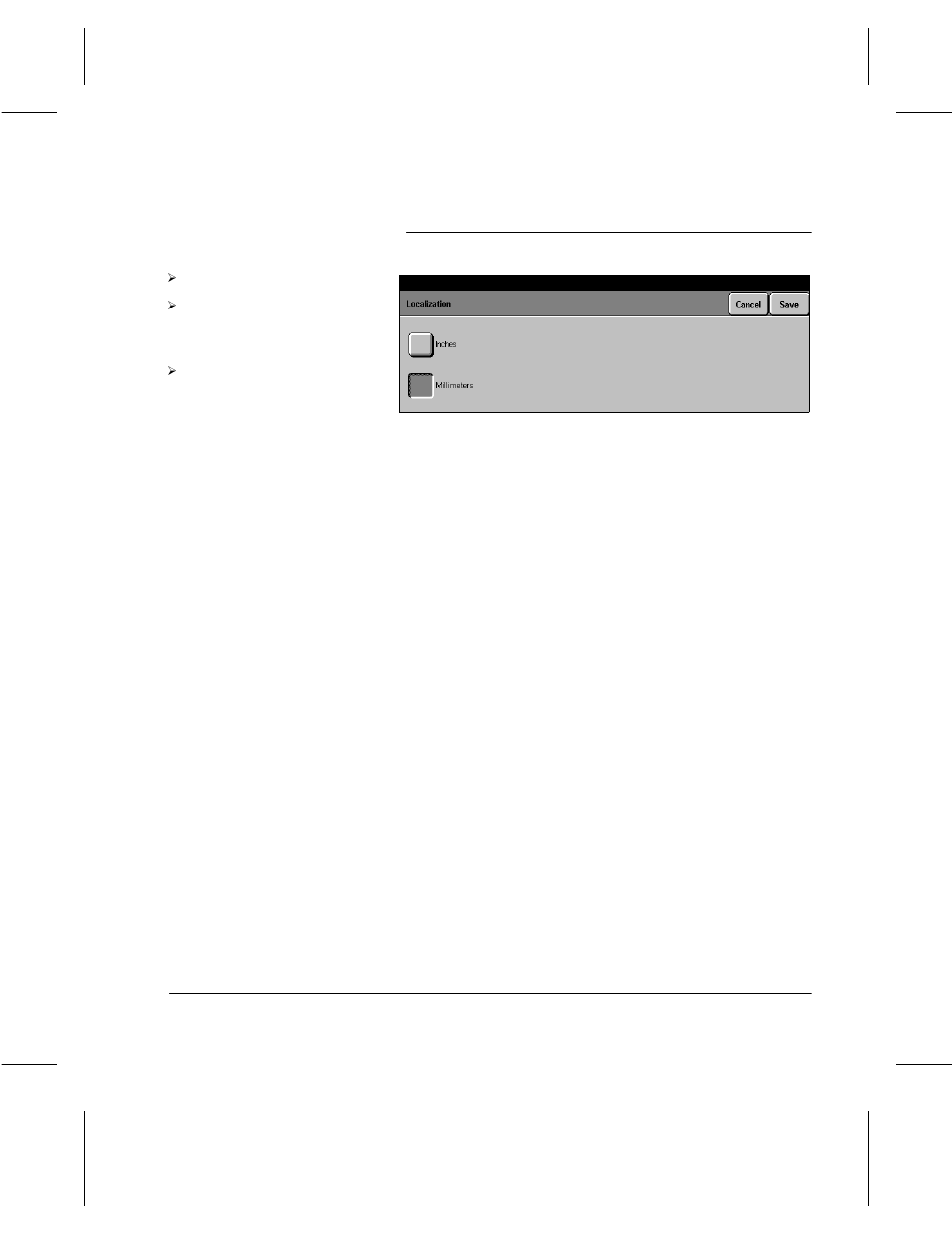 Localization | Xerox 332 User Manual | Page 30 / 116