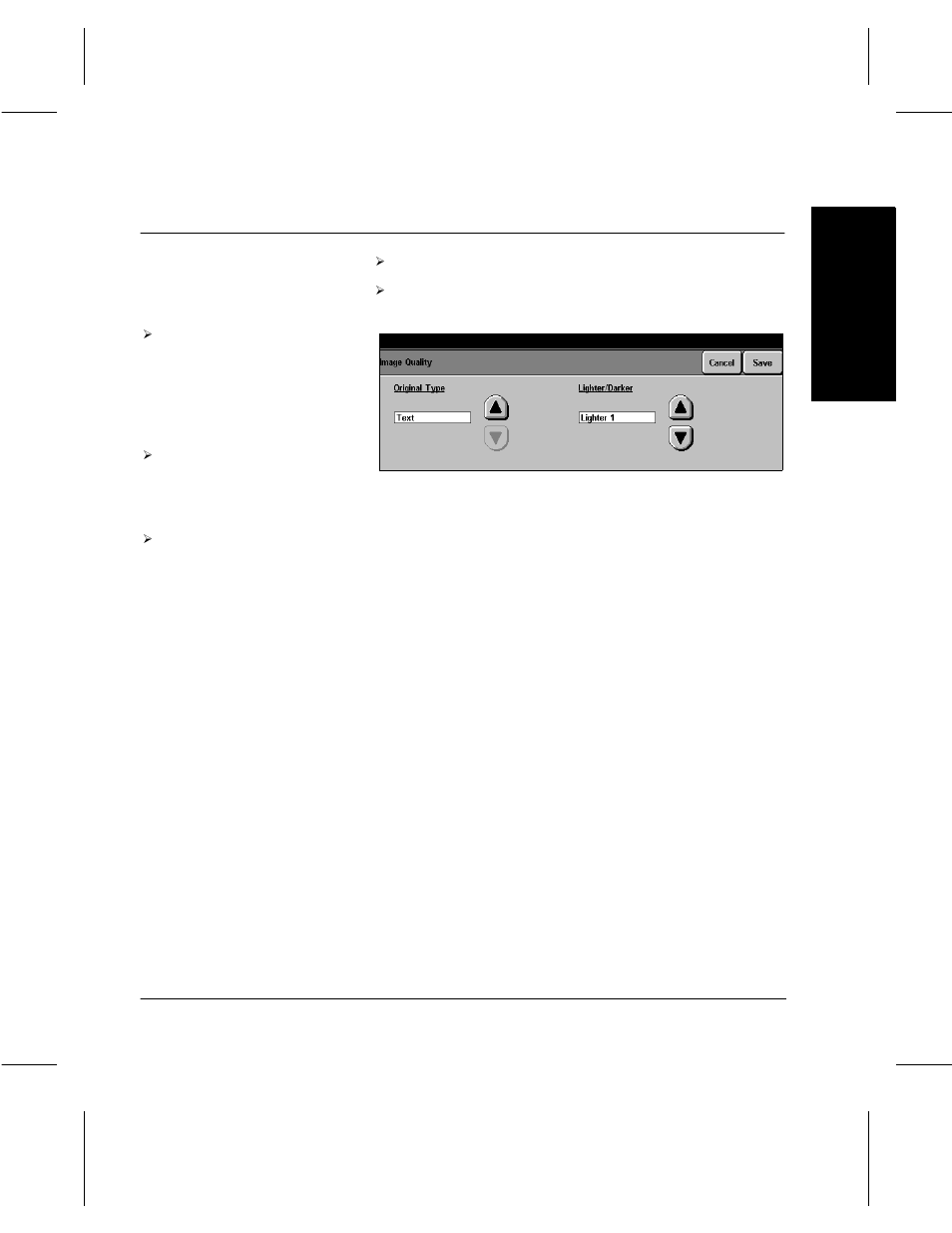 Copy setups copy setup s image quality | Xerox 332 User Manual | Page 51 / 116