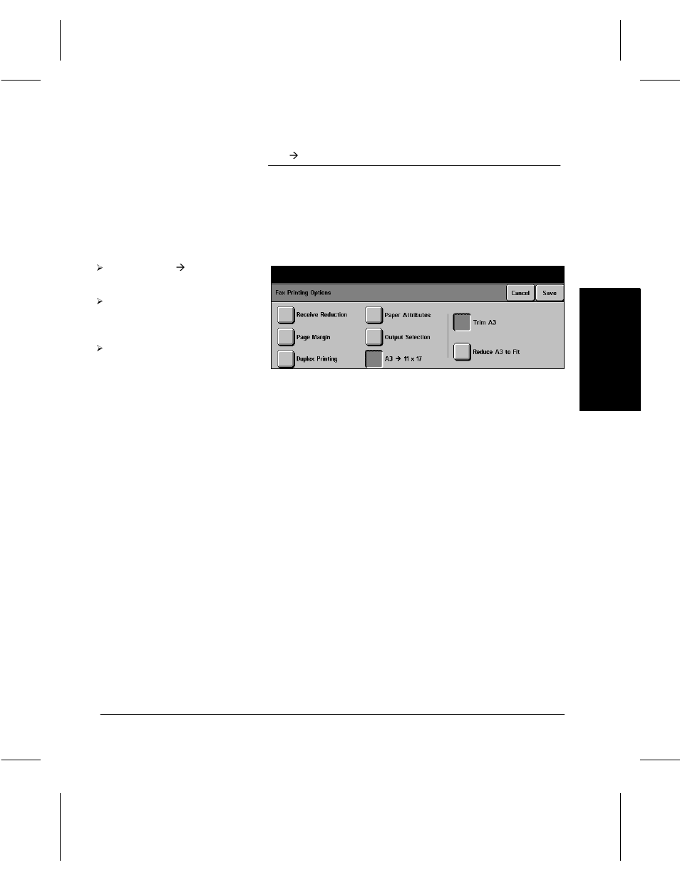 Fax setups | Xerox 332 User Manual | Page 71 / 116