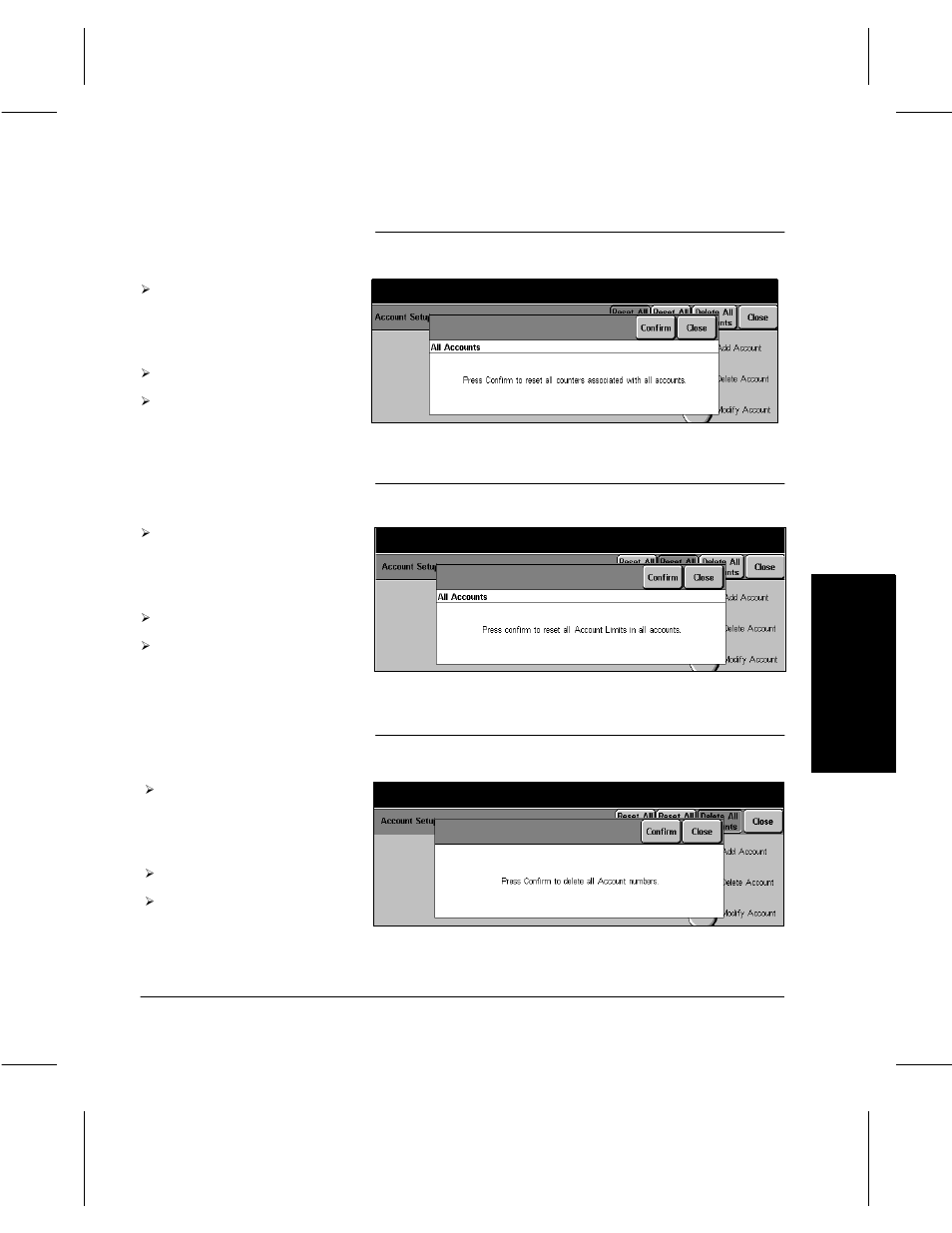 Audi tr on setup s | Xerox 332 User Manual | Page 97 / 116