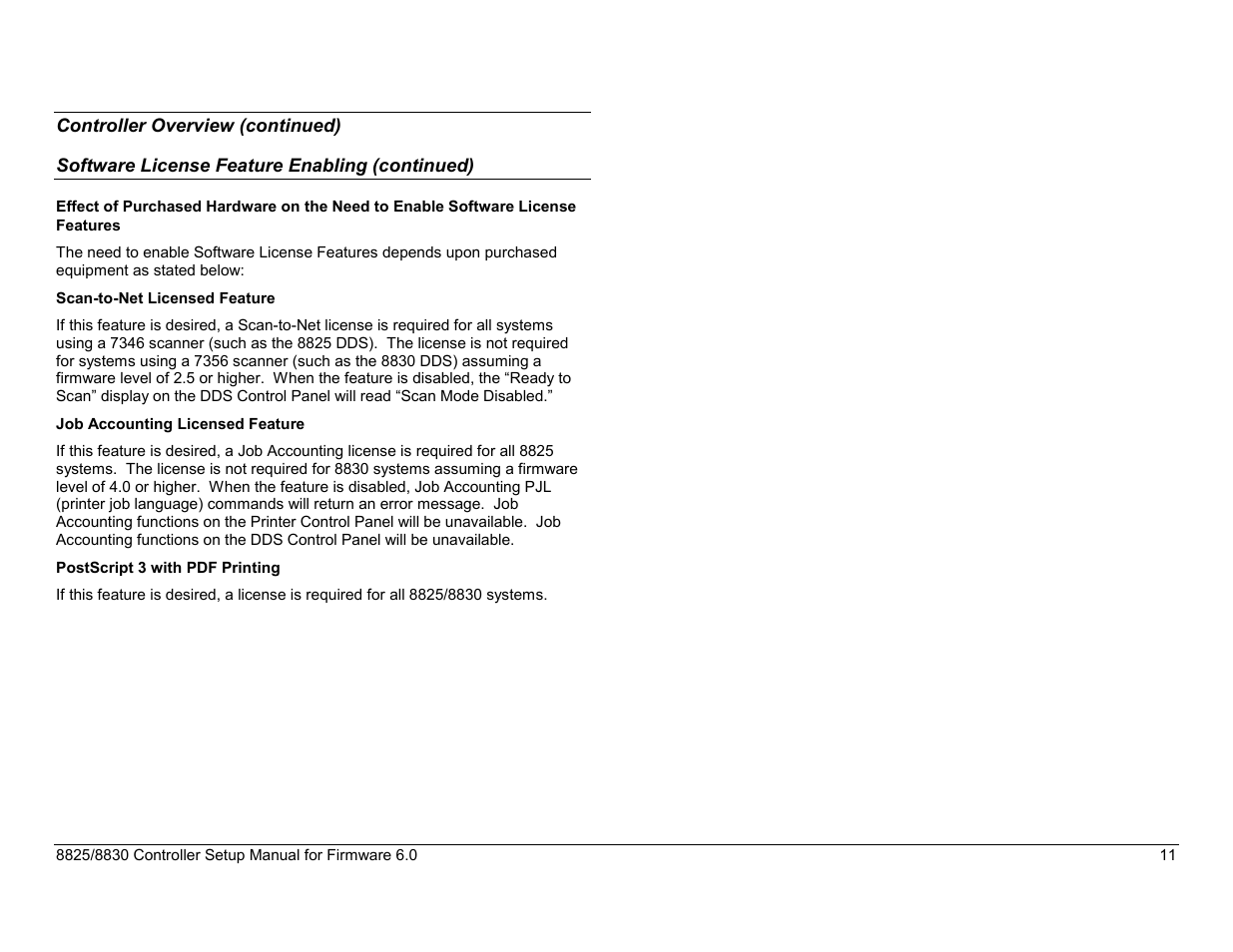 Xerox 8825 User Manual | Page 27 / 162