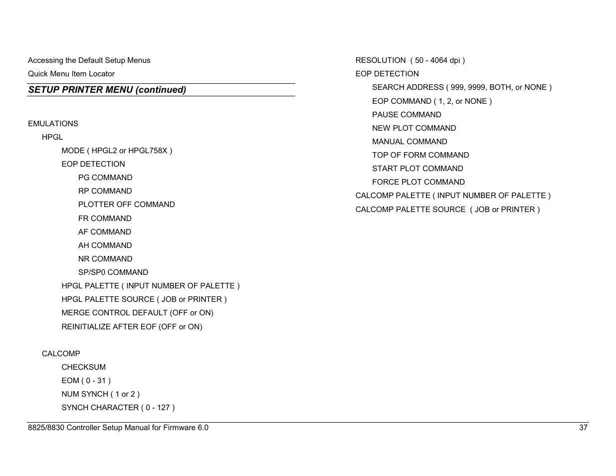 Xerox 8825 User Manual | Page 53 / 162