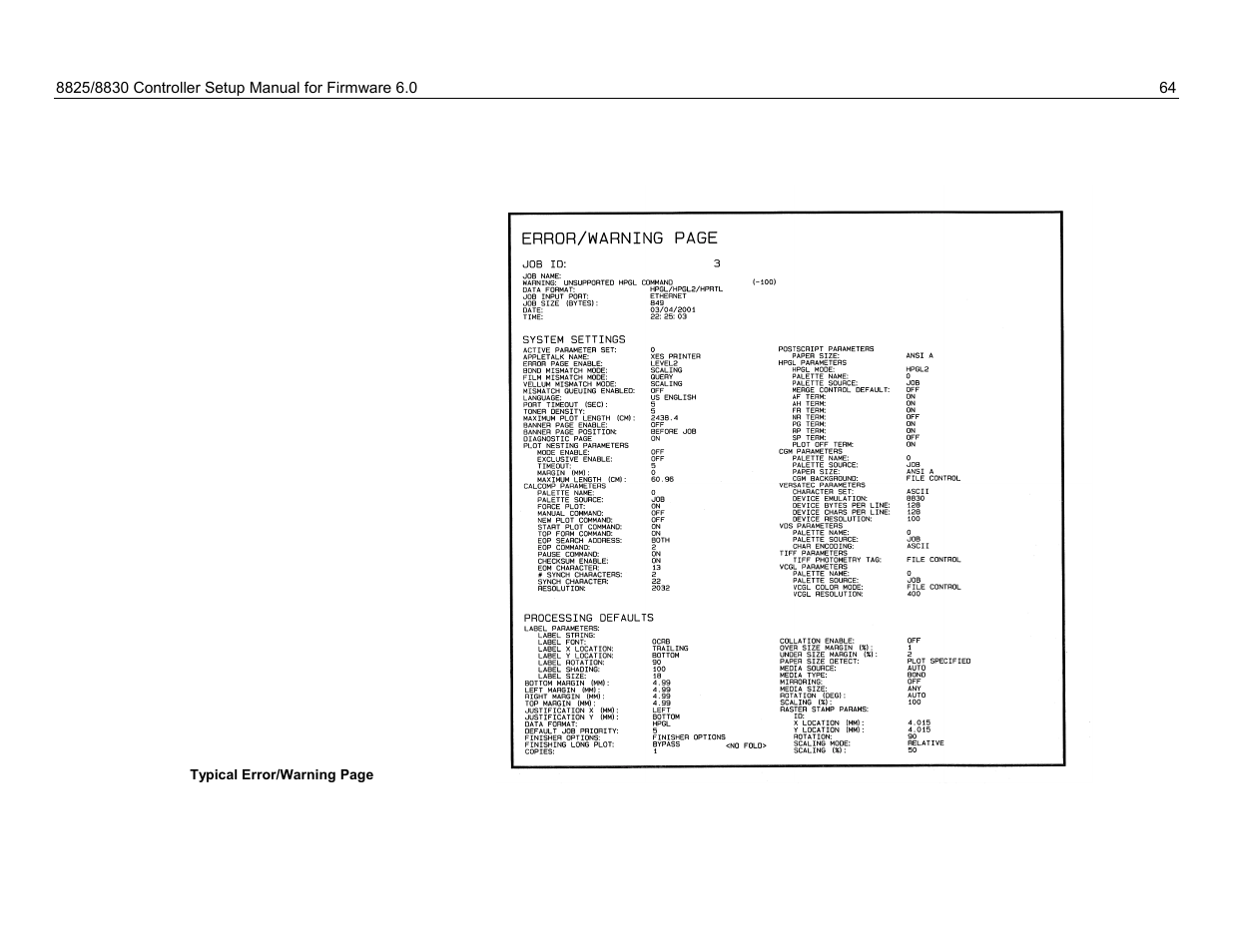 Xerox 8825 User Manual | Page 80 / 162