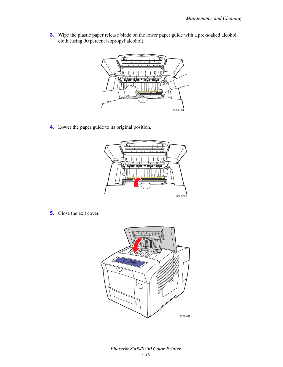 Xerox 8500/8550 User Manual | Page 101 / 145