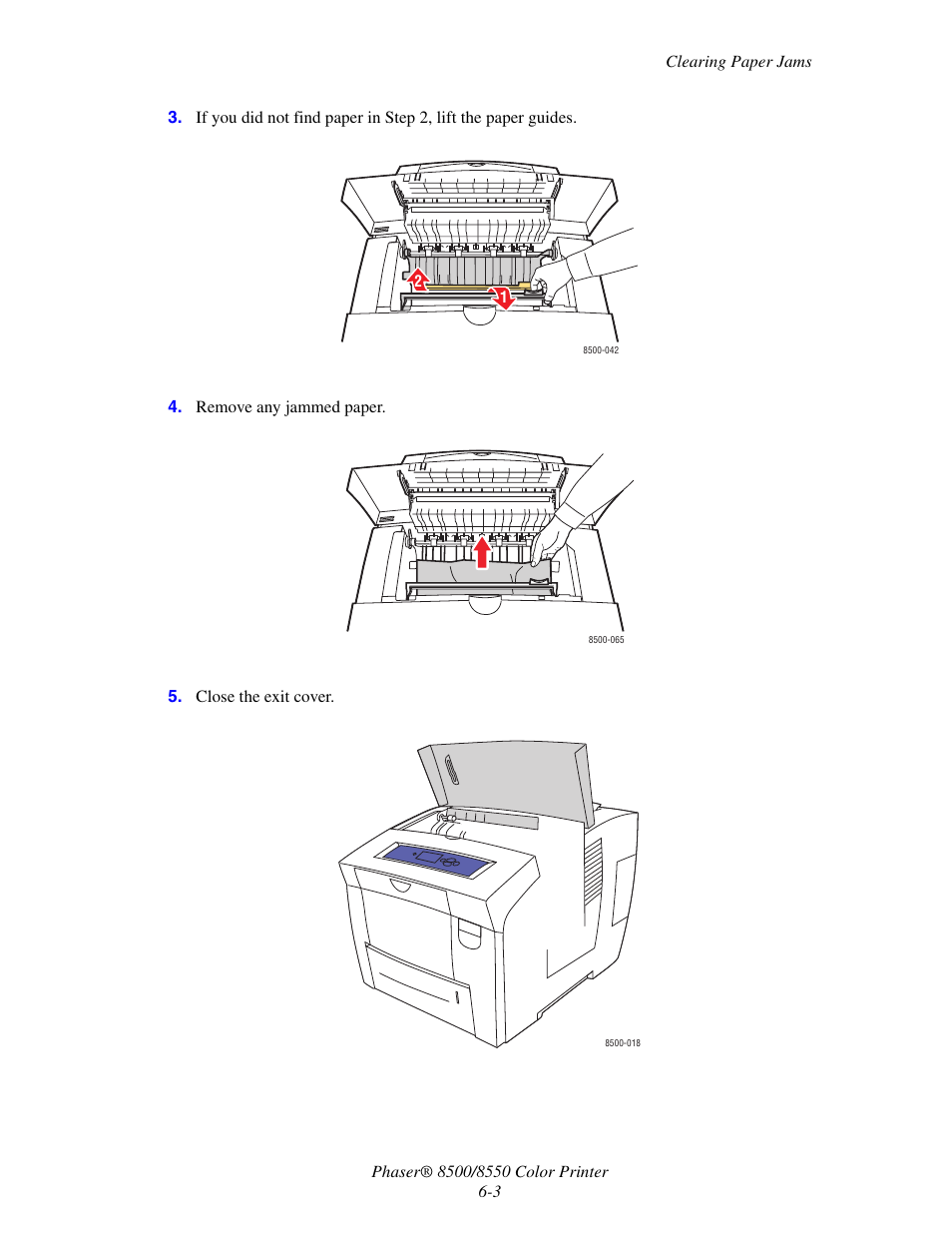 Xerox 8500/8550 User Manual | Page 116 / 145