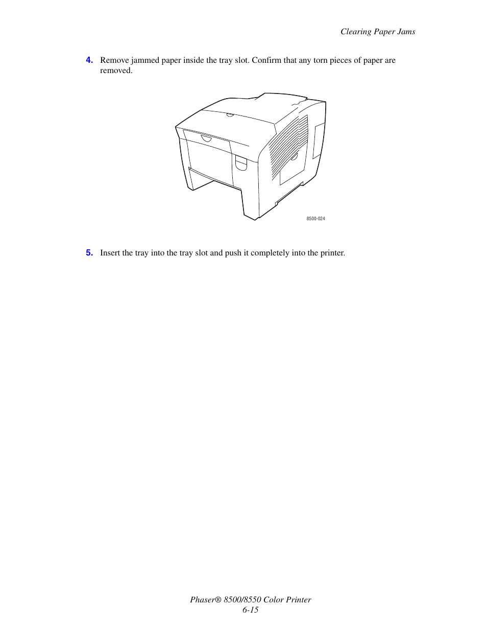 Xerox 8500/8550 User Manual | Page 128 / 145