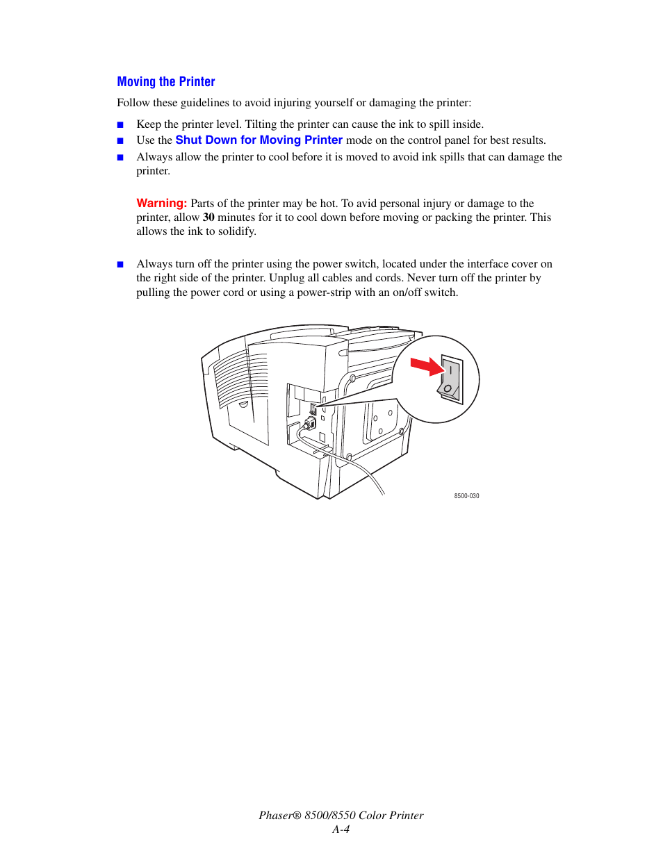 Xerox 8500/8550 User Manual | Page 137 / 145