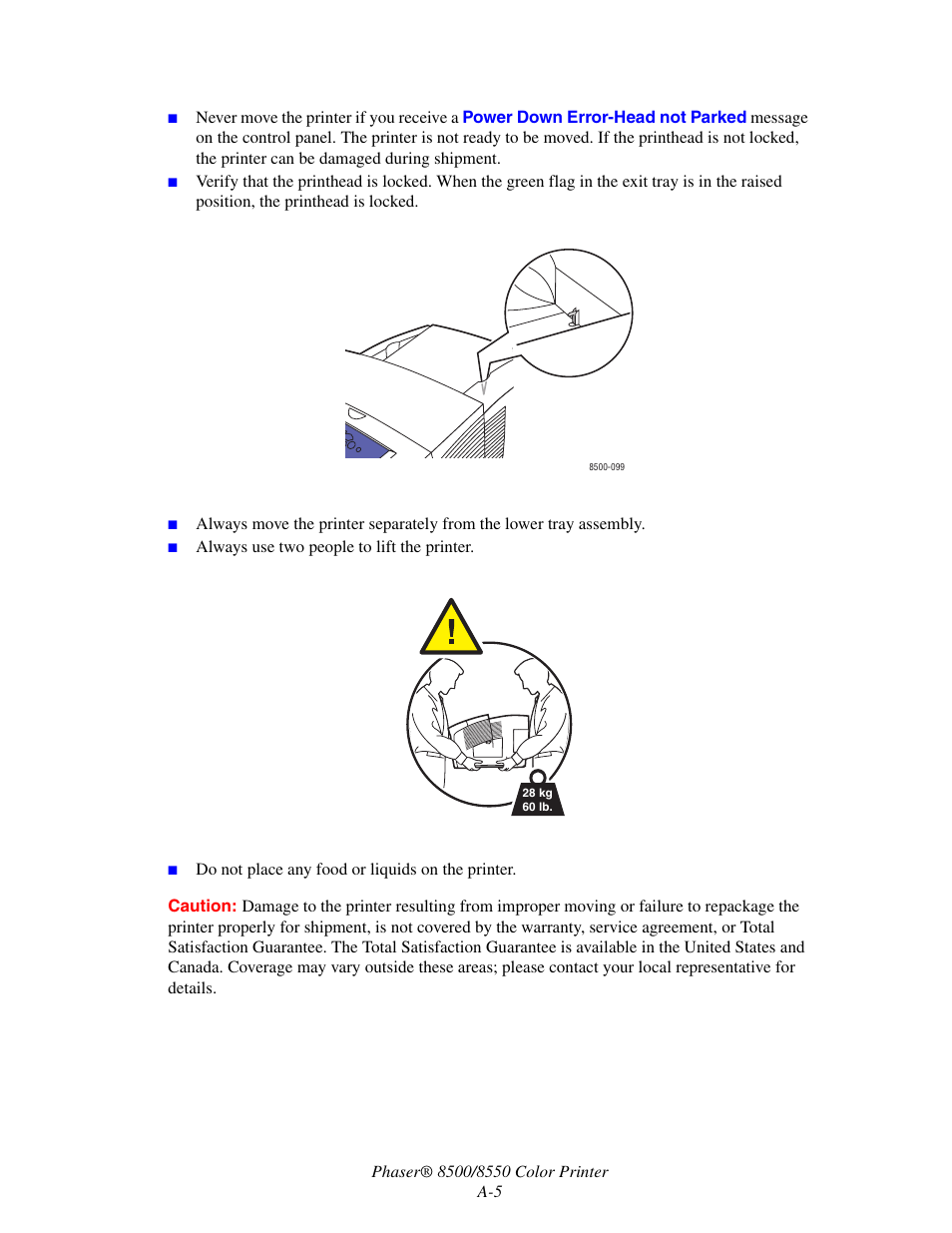 Xerox 8500/8550 User Manual | Page 138 / 145