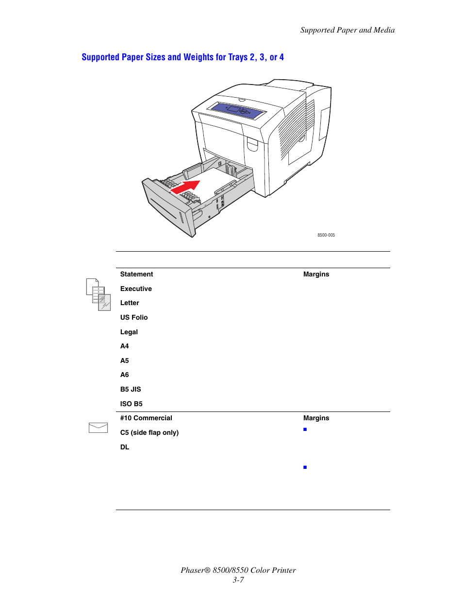 Xerox 8500/8550 User Manual | Page 35 / 145