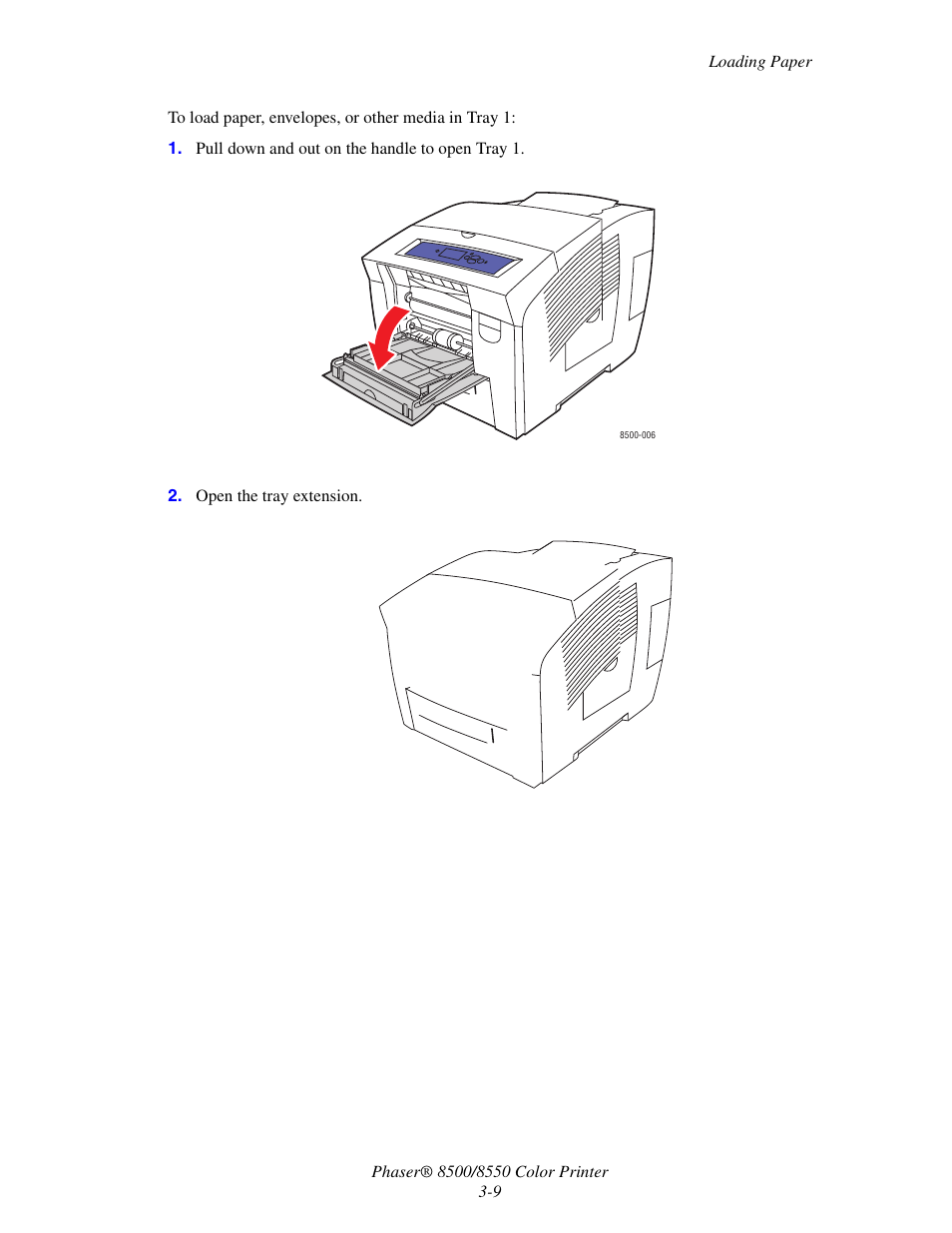 Xerox 8500/8550 User Manual | Page 37 / 145