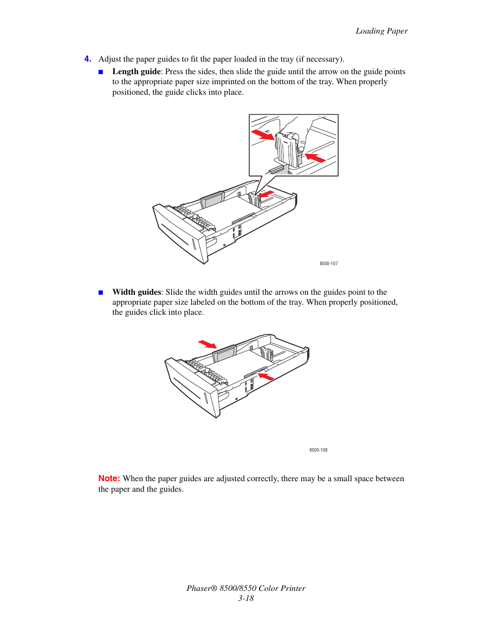 Xerox 8500/8550 User Manual | Page 46 / 145