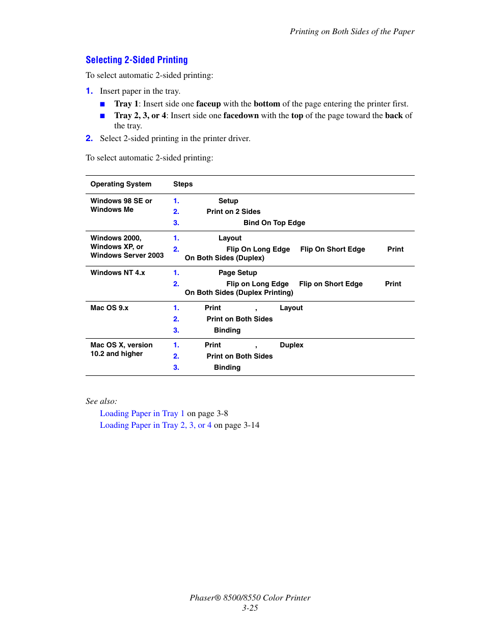 Xerox 8500/8550 User Manual | Page 53 / 145