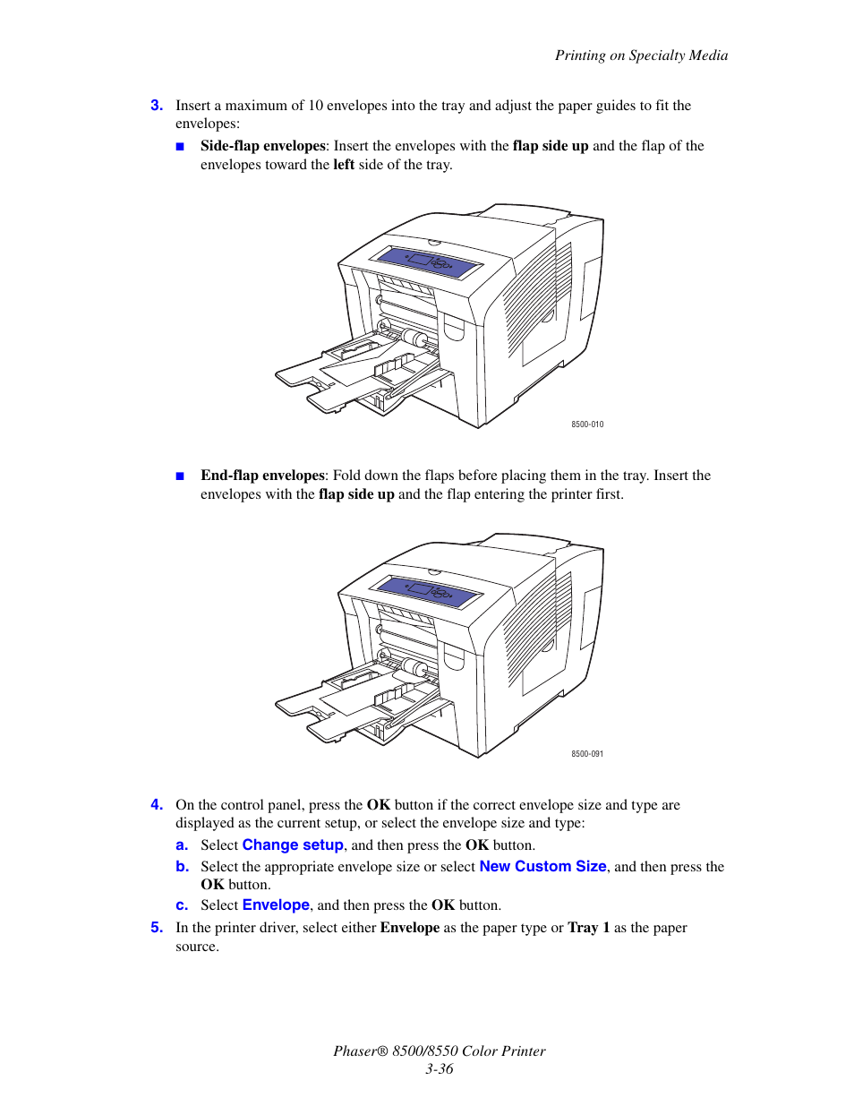 Xerox 8500/8550 User Manual | Page 64 / 145