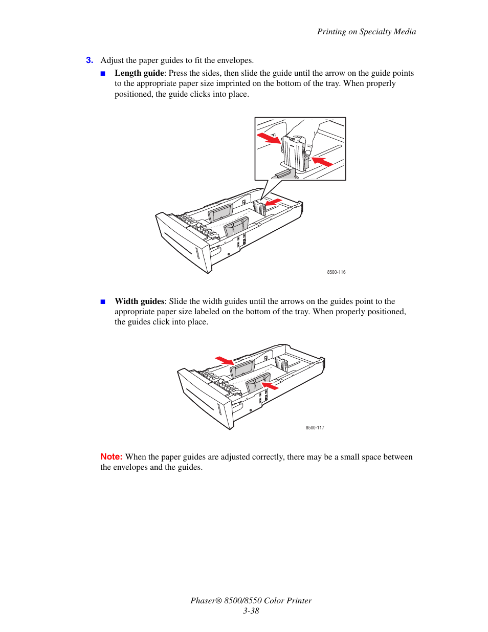 Xerox 8500/8550 User Manual | Page 66 / 145
