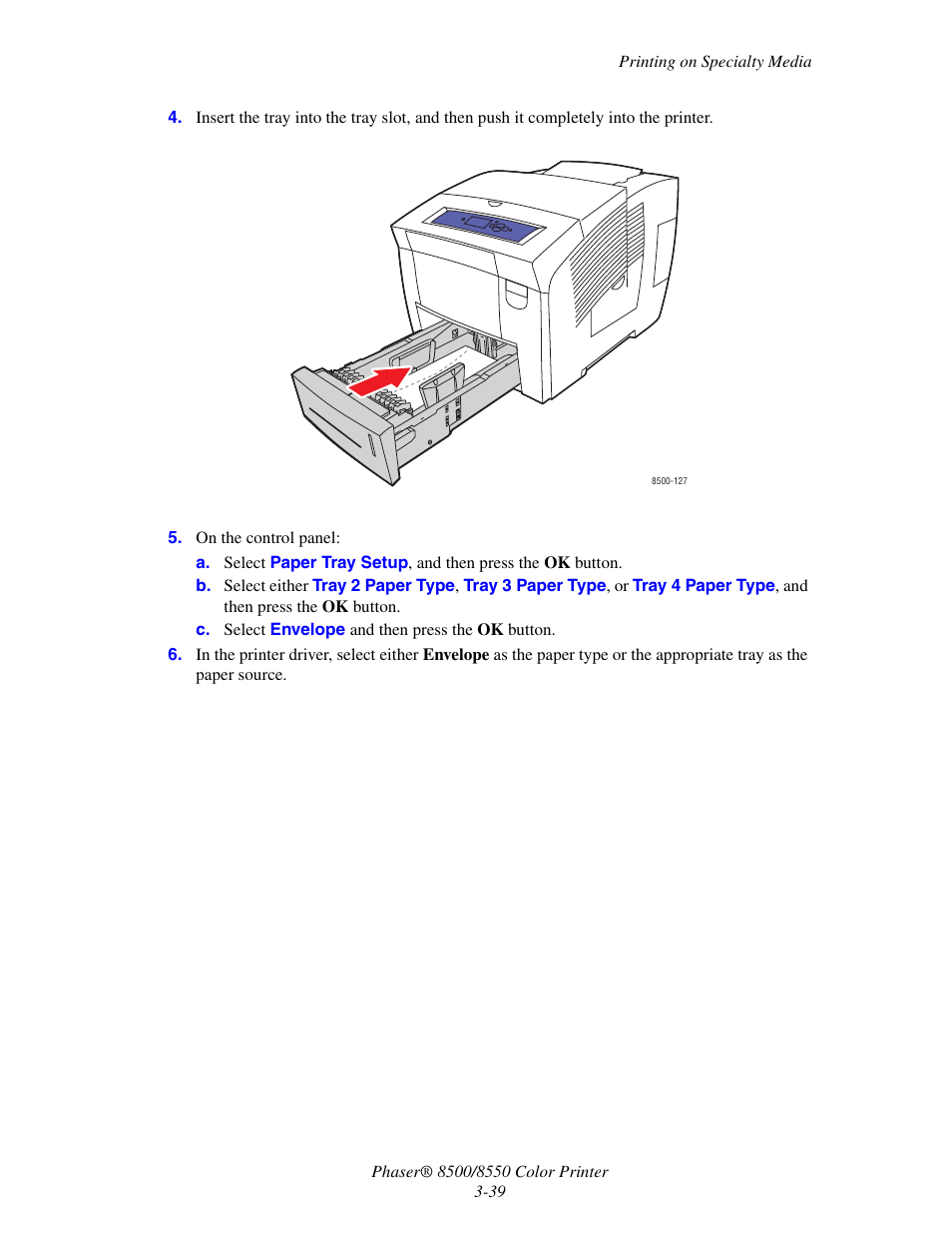 Xerox 8500/8550 User Manual | Page 67 / 145