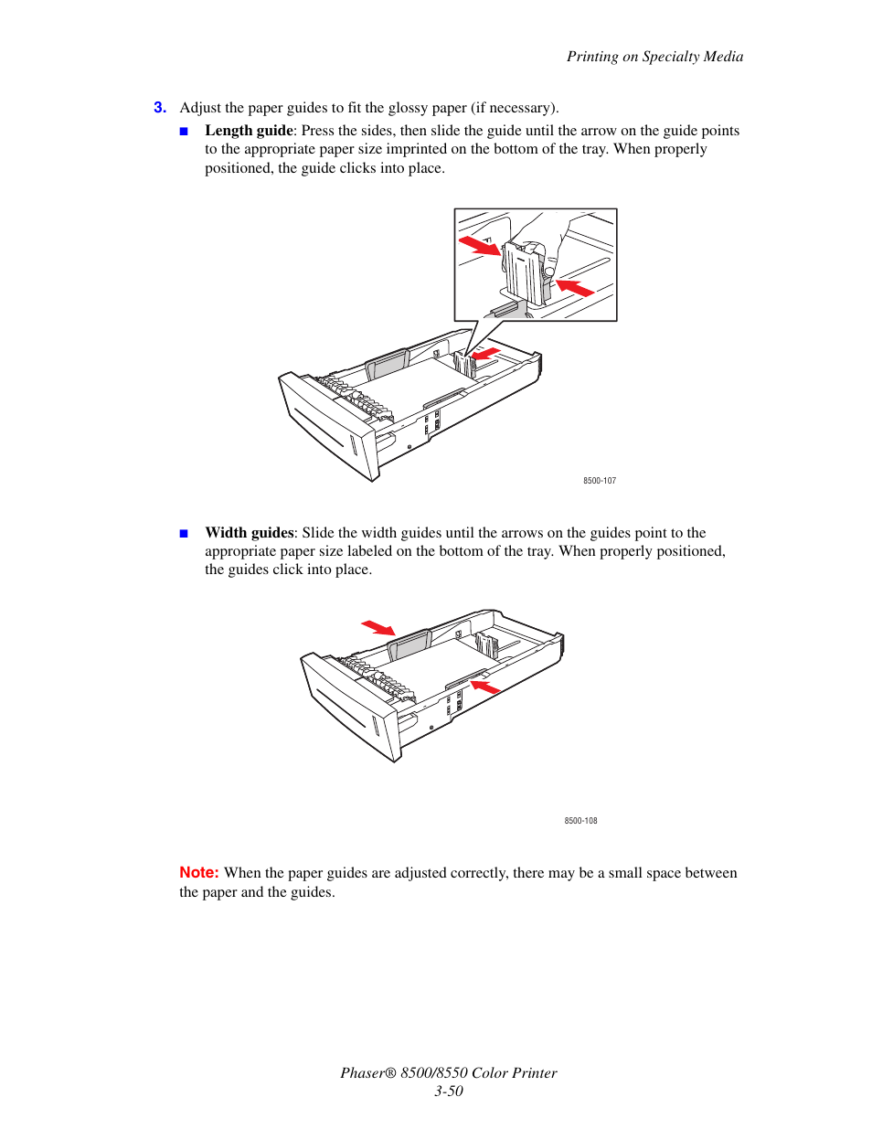 Xerox 8500/8550 User Manual | Page 78 / 145