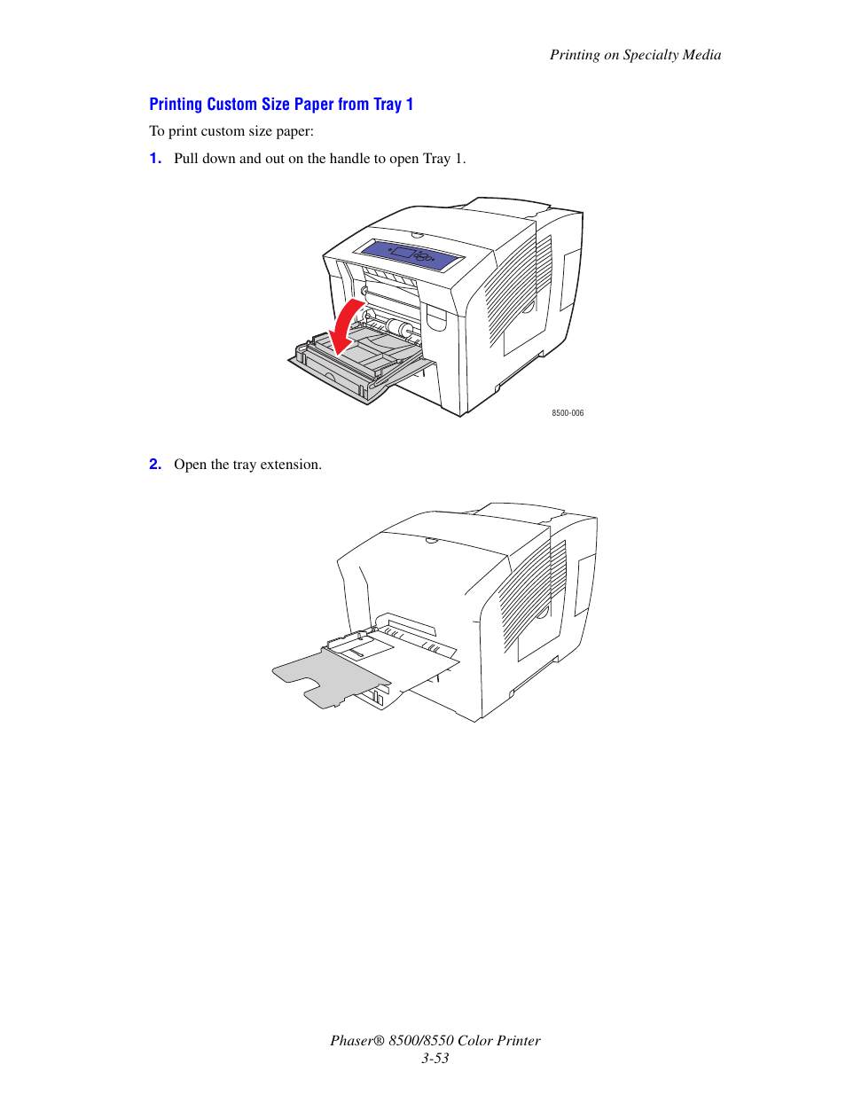 Xerox 8500/8550 User Manual | Page 81 / 145