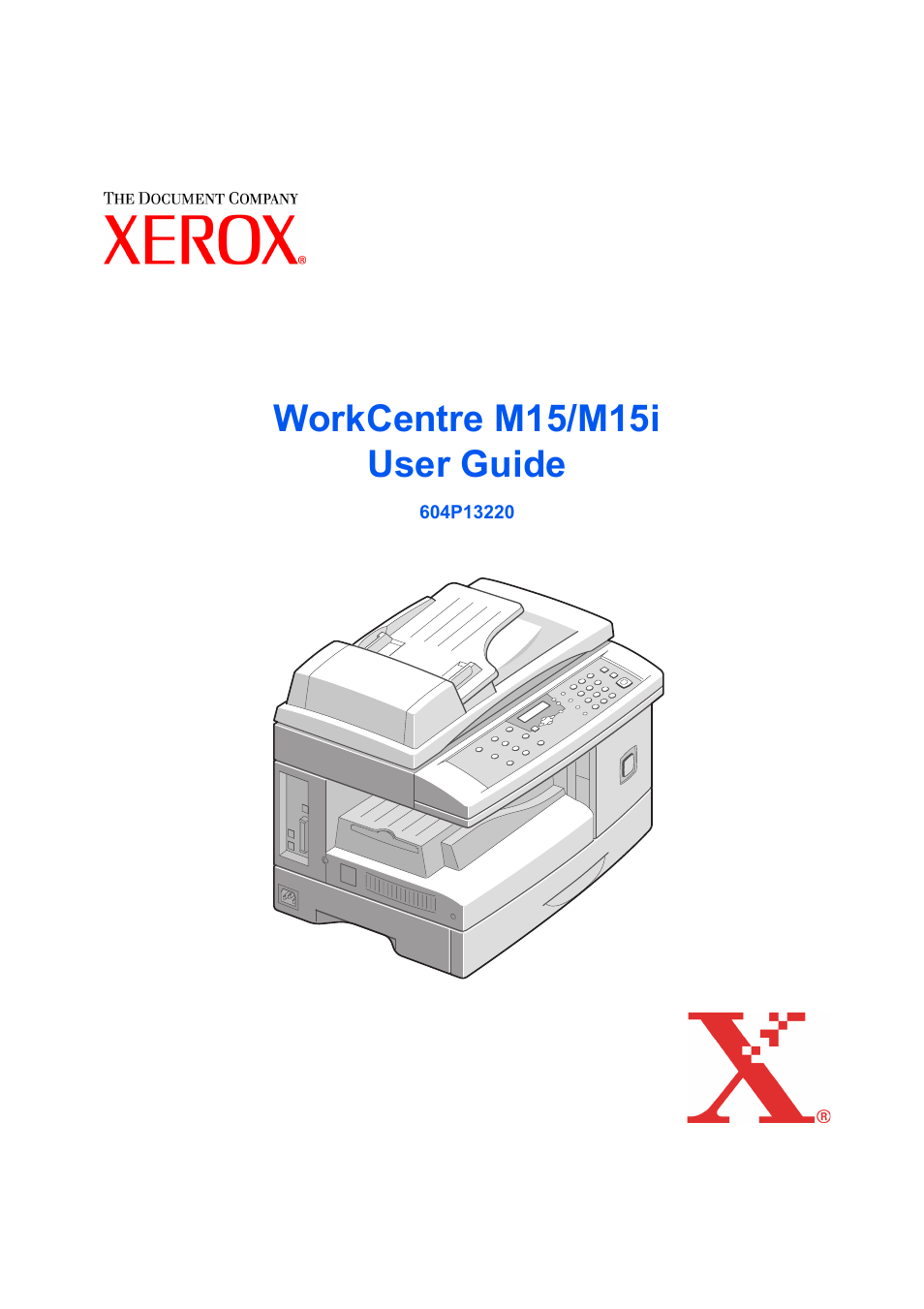 Xerox M15 User Manual | 181 pages