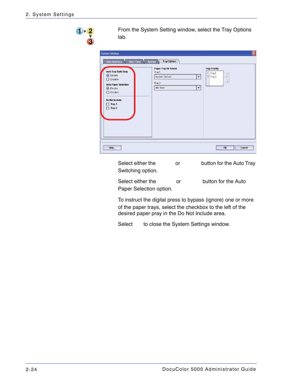 Xerox DocuColor 5000 User Manual | Page 54 / 108