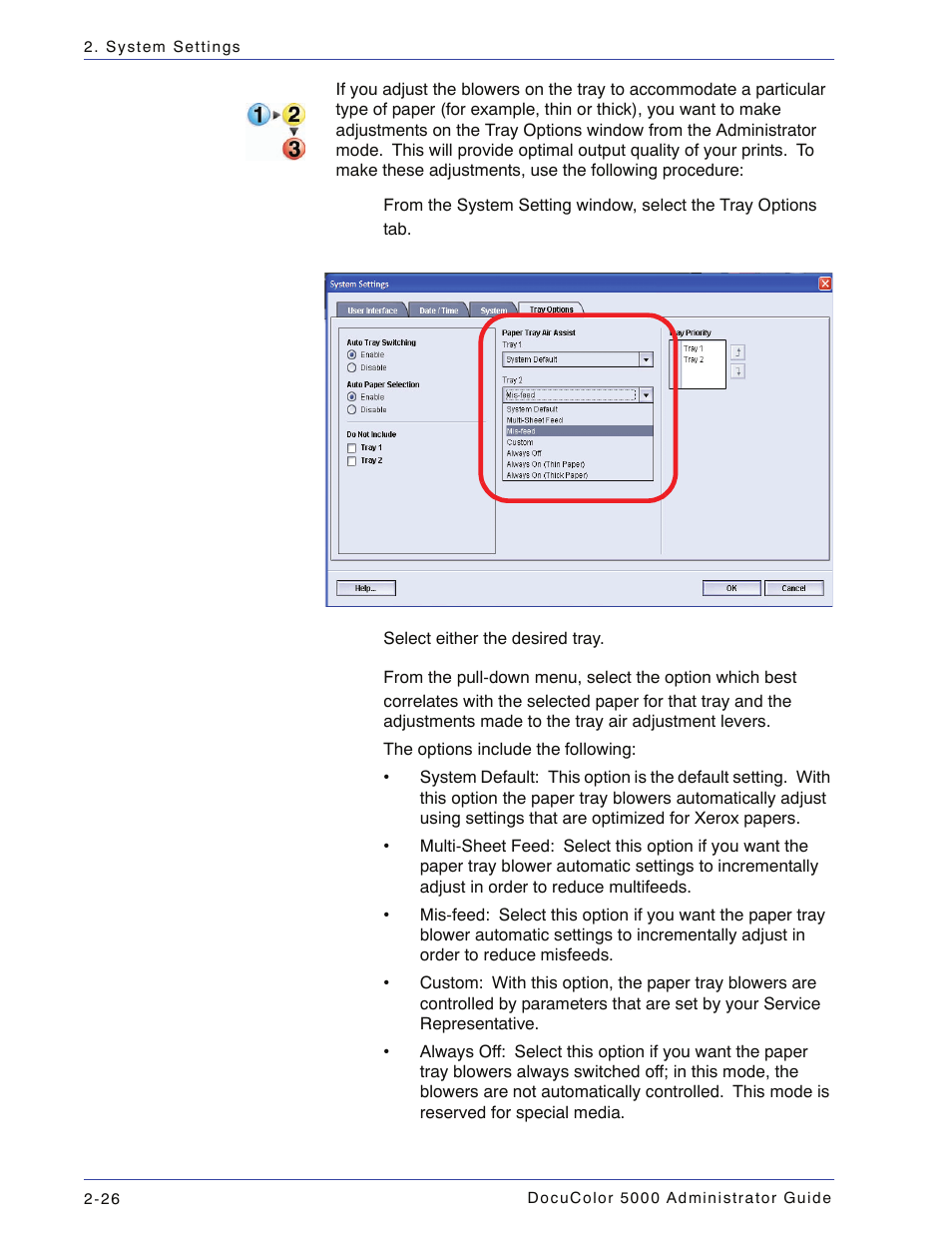 Xerox DocuColor 5000 User Manual | Page 56 / 108
