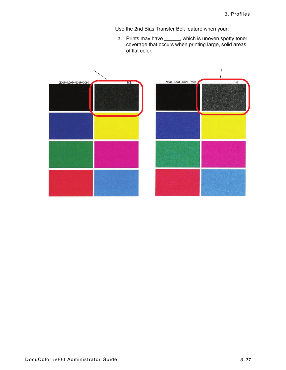 Xerox DocuColor 5000 User Manual | Page 85 / 108