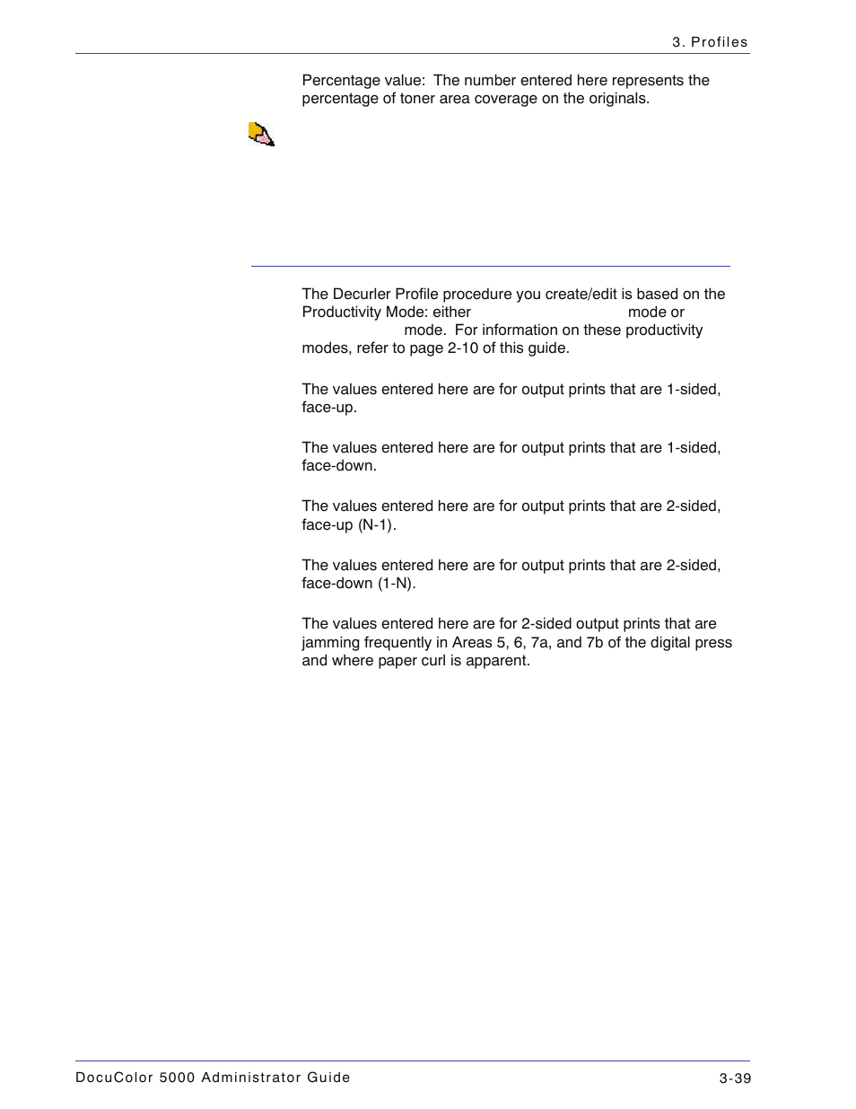 Name, Name -38 | Xerox DocuColor 5000 User Manual | Page 97 / 108