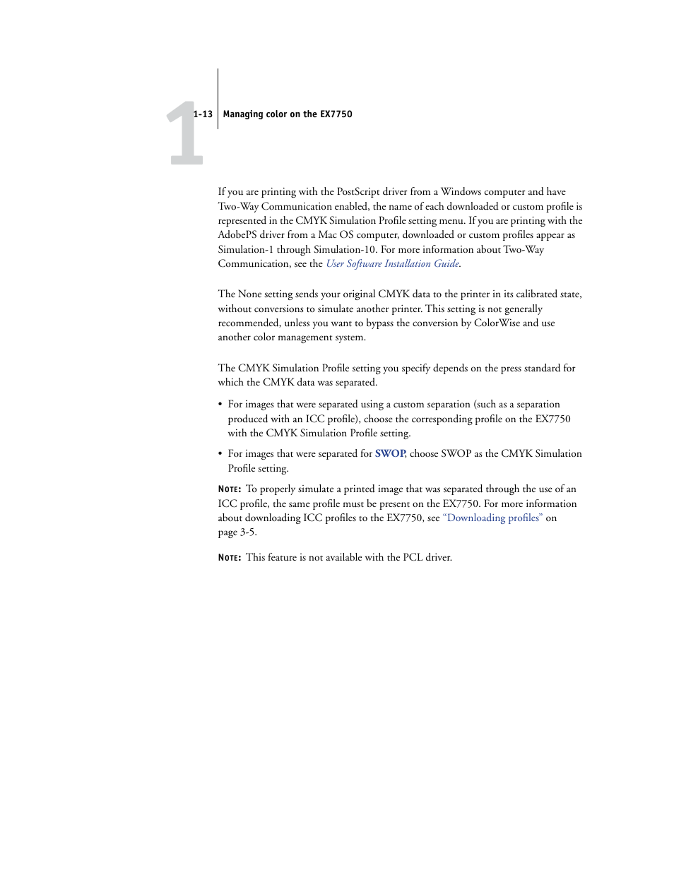 Xerox Phaser Printer EX7750 User Manual | Page 29 / 120