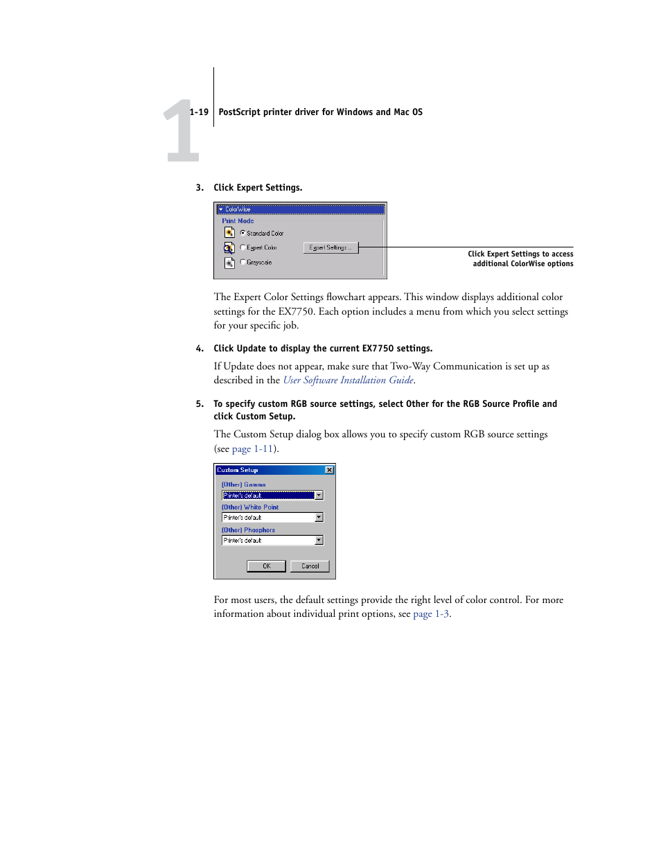 Xerox Phaser Printer EX7750 User Manual | Page 35 / 120