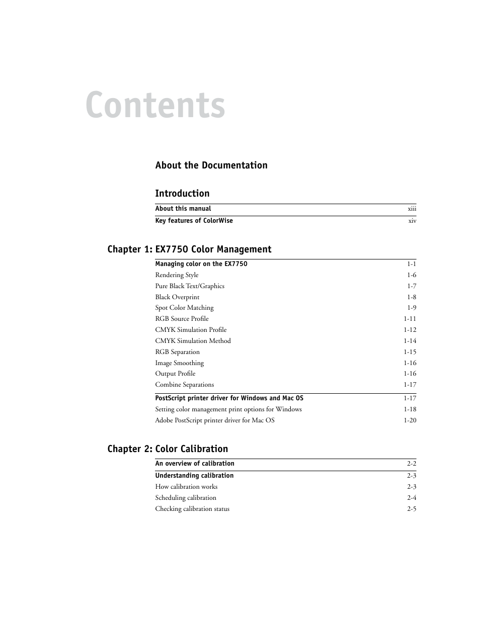 Xerox Phaser Printer EX7750 User Manual | Page 9 / 120