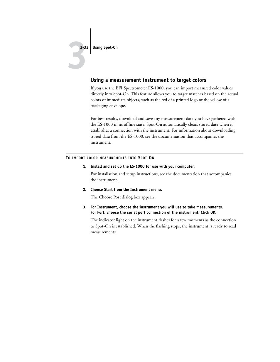 Using a measurement instrument to target colors | Xerox Phaser Printer EX7750 User Manual | Page 97 / 120