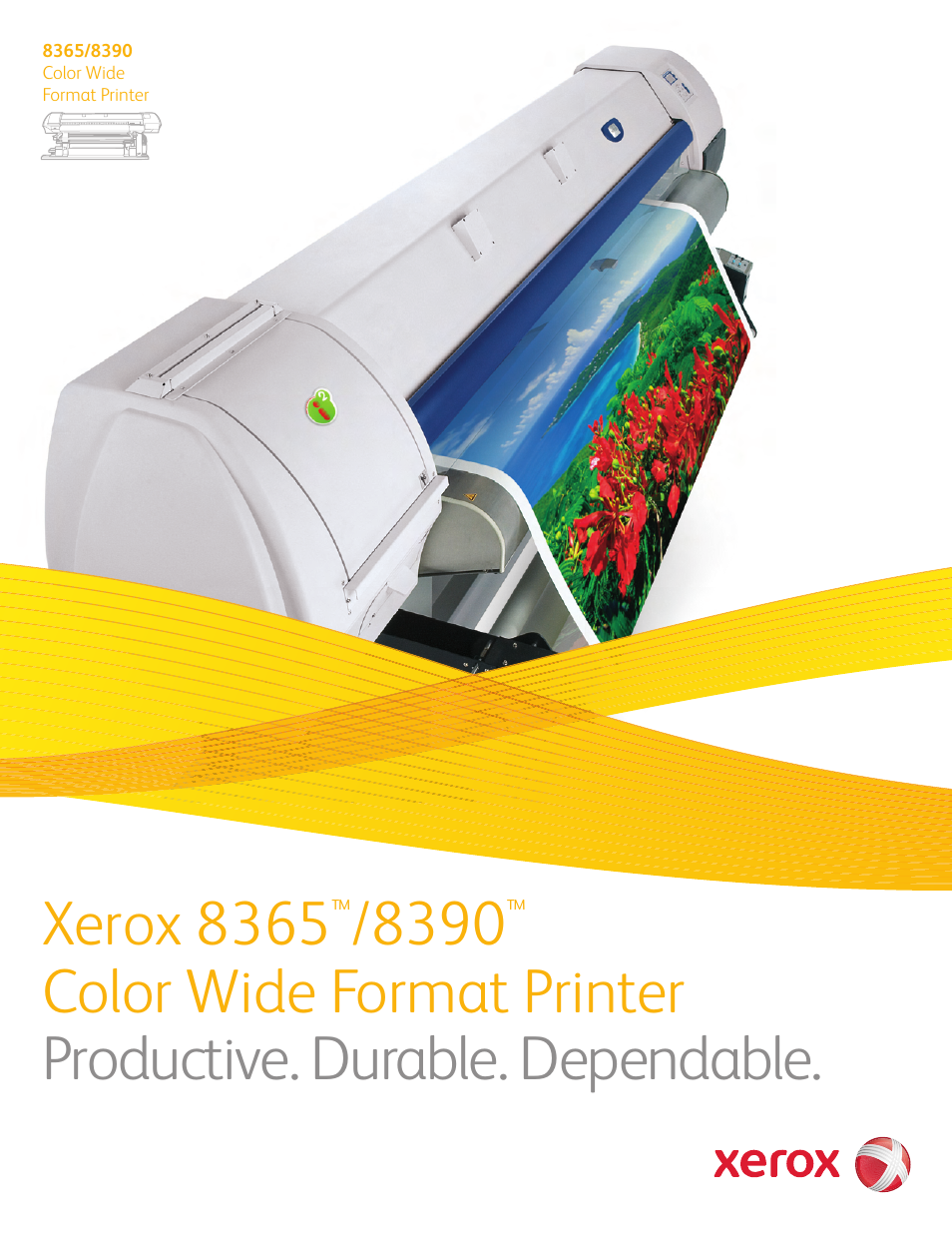 Xerox 8365 User Manual | 4 pages