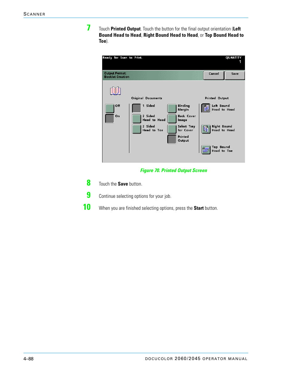 Xerox DocuColor 2060 User Manual | Page 198 / 340
