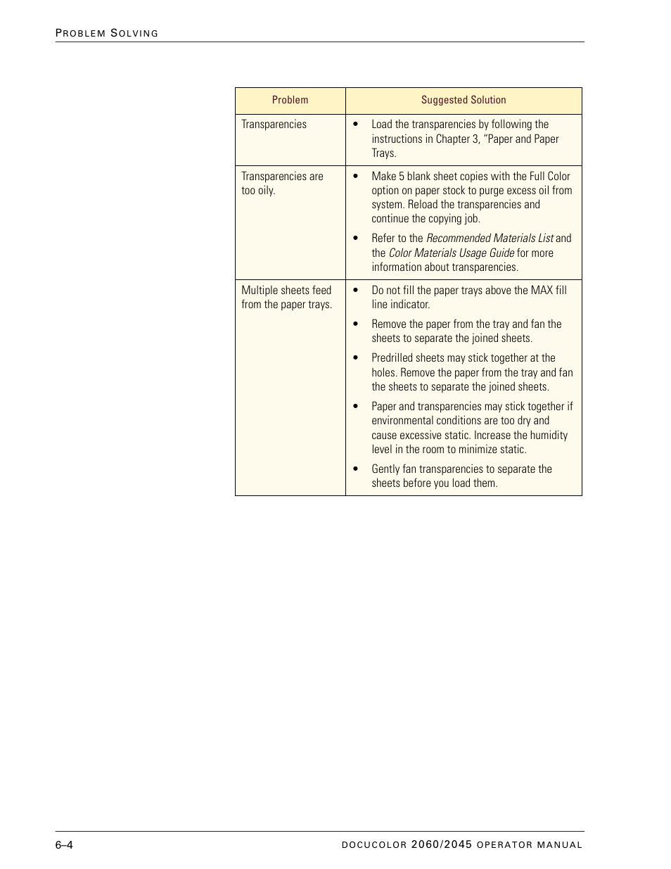Xerox DocuColor 2060 User Manual | Page 270 / 340