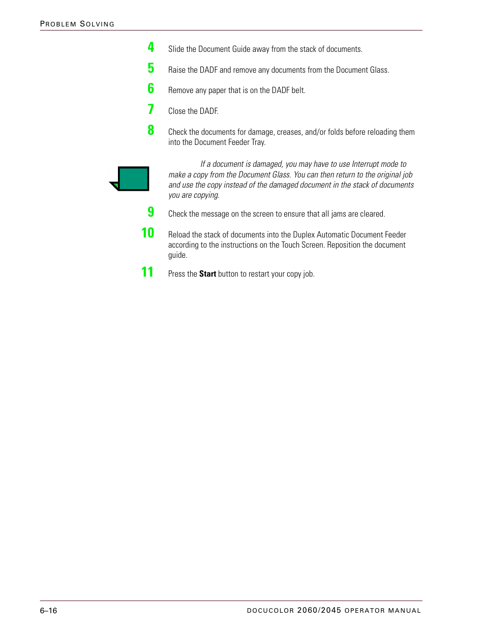 Xerox DocuColor 2060 User Manual | Page 282 / 340