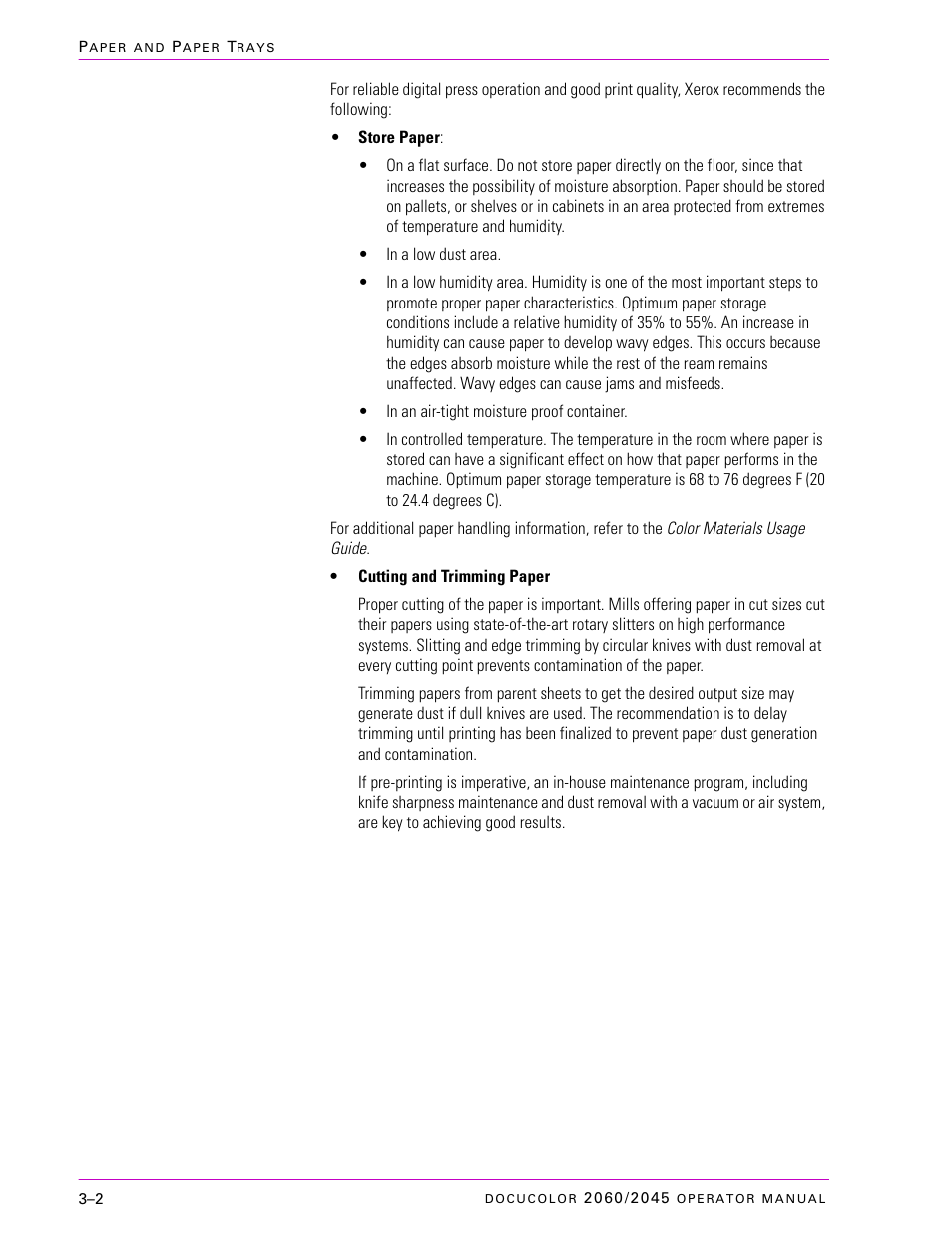 Xerox DocuColor 2060 User Manual | Page 94 / 340
