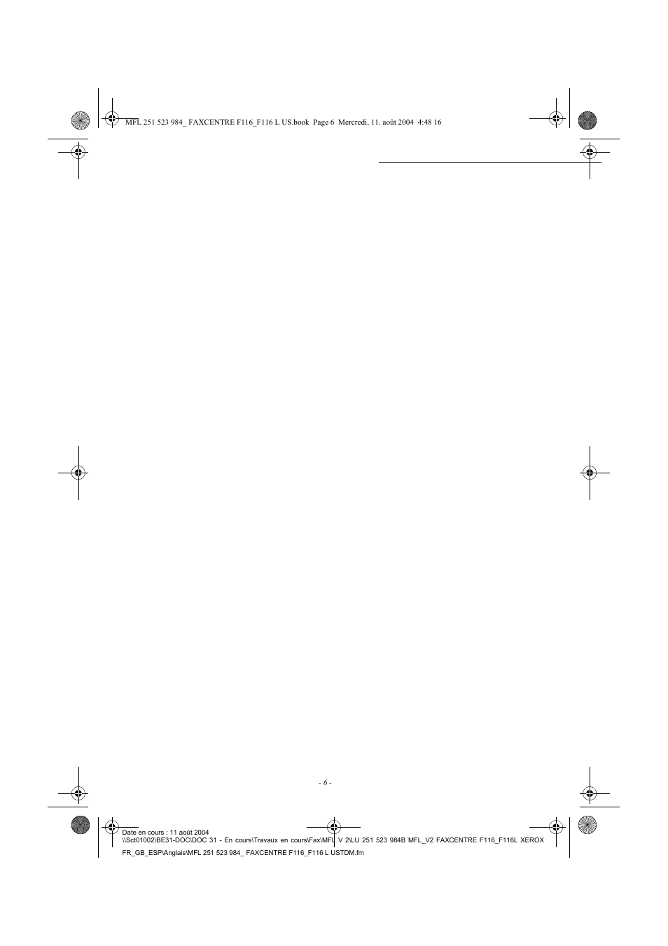 Xerox FaxCentre F116 User Manual | Page 10 / 141