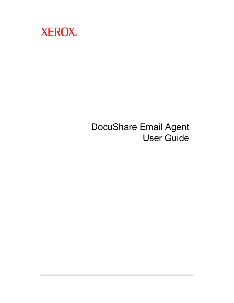 Xerox DocuShare 6.0 User Manual | 20 pages
