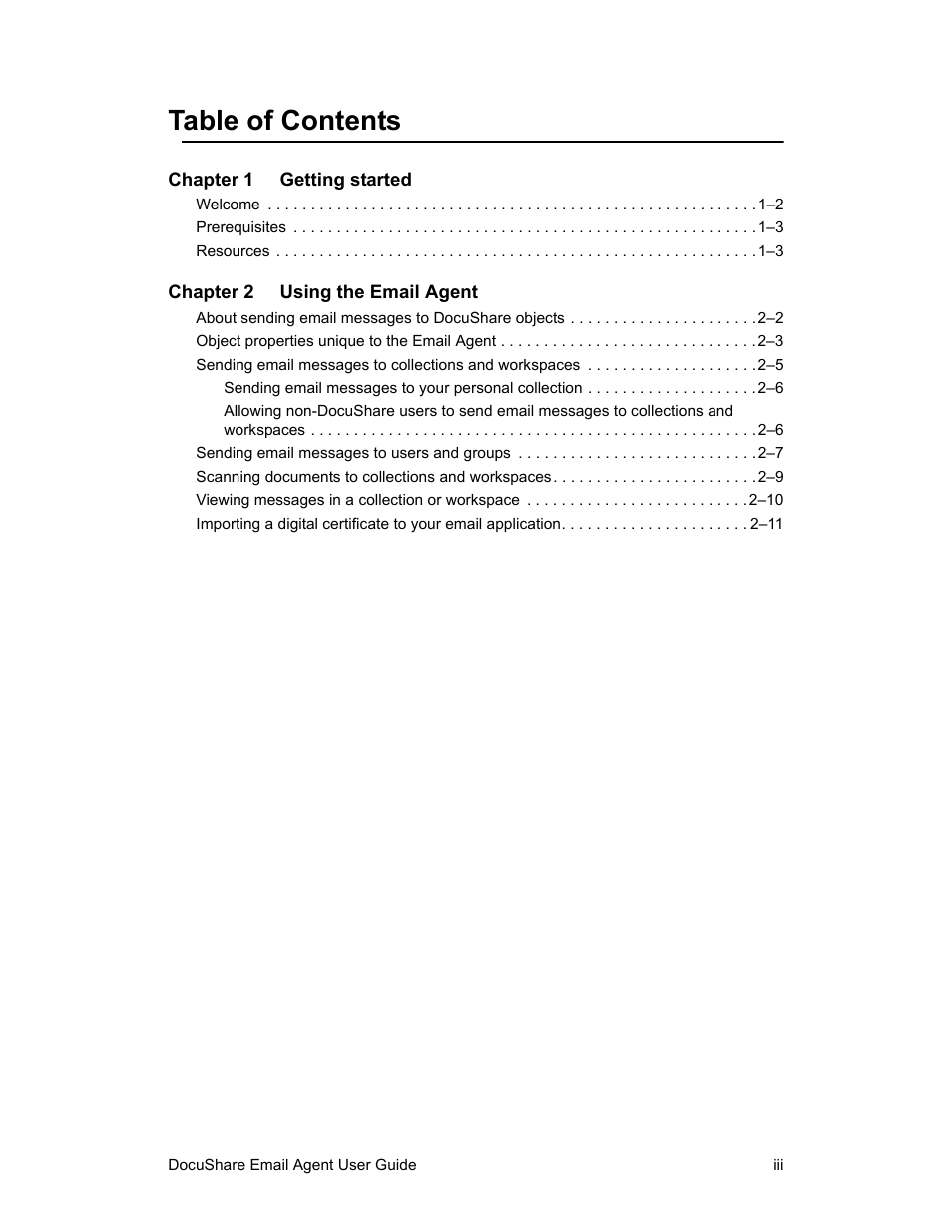 Xerox DocuShare 6.0 User Manual | Page 3 / 20