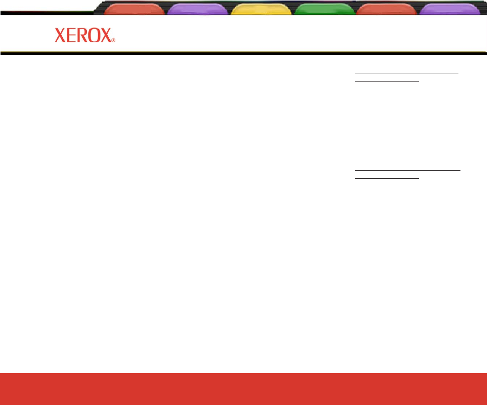 Technical information | Xerox 8160 User Manual | Page 78 / 99
