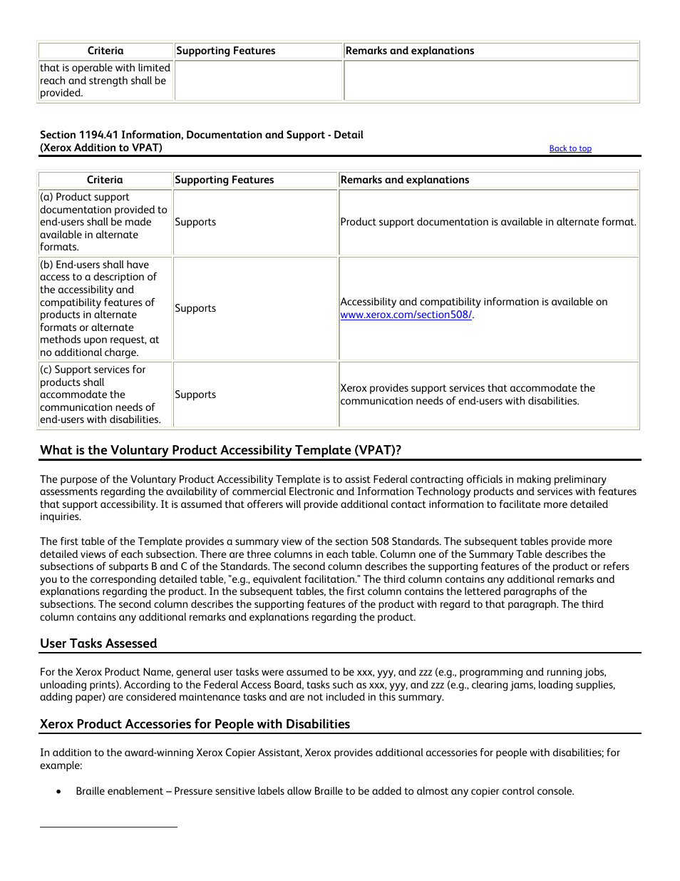Information, documentation, and support | Xerox DocuColor 7002 User Manual | Page 9 / 10