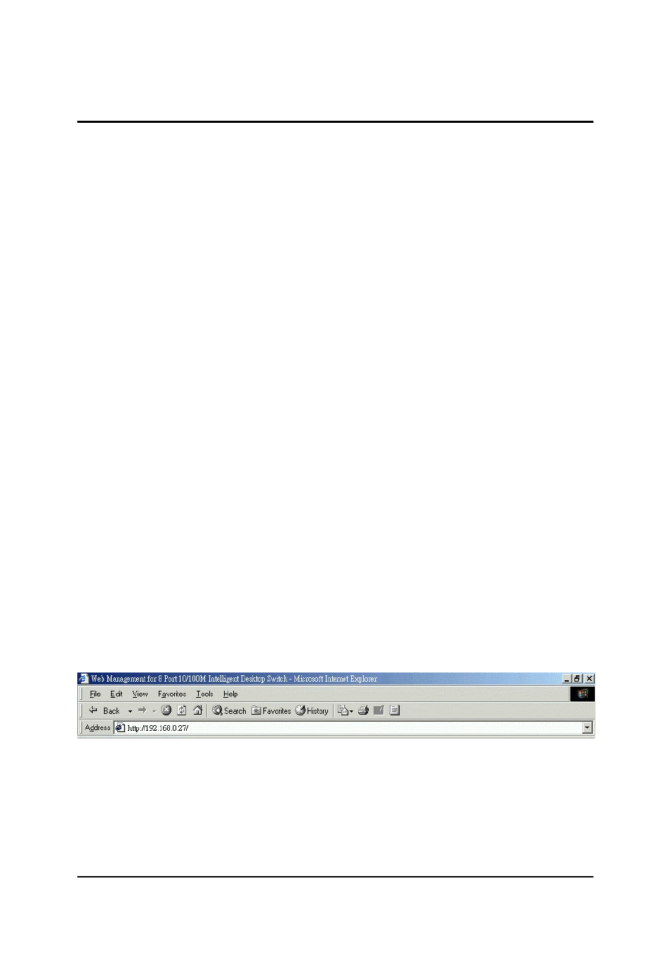2 login to the switch, Web management, 1 start browser software and making connection | Xerox KS-801 User Manual | Page 38 / 63