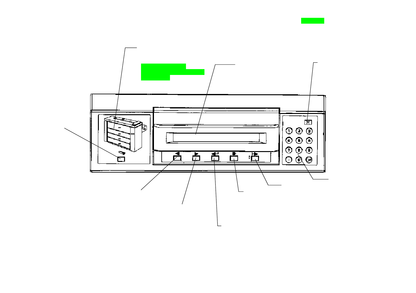 Control panel, Printer overview | Xerox 8825/8830 User Manual | Page 12 / 48