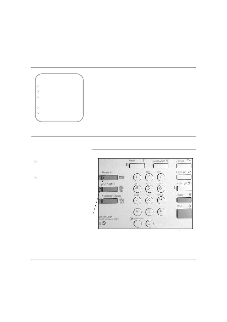 Embedded fax procedure, Sending a fax using embedded fax, Select features | Embedded fax procedure -2, Sending a fax using embedded fax -2 | Xerox 432 User Manual | Page 118 / 466
