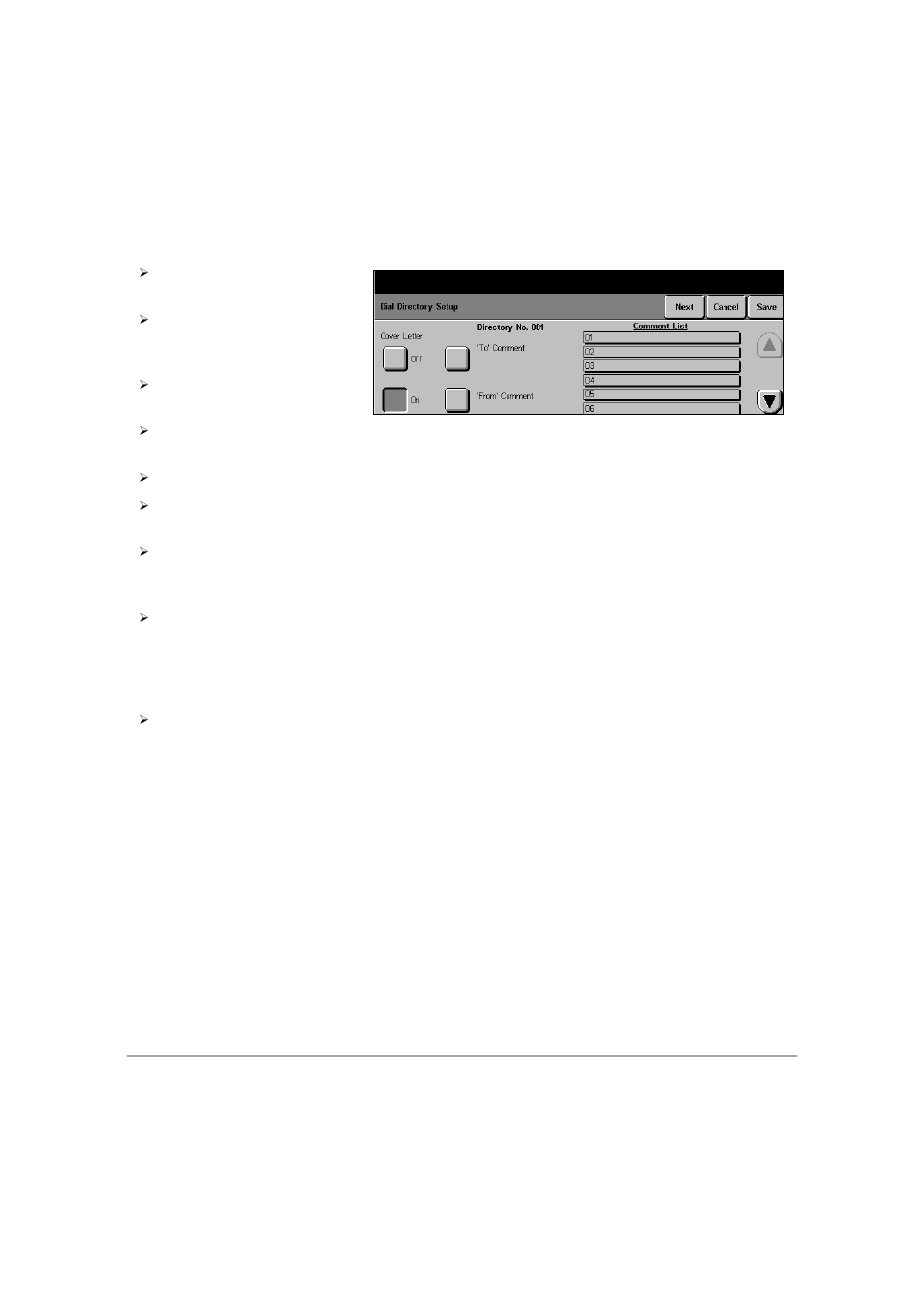 Fa x | Xerox 432 User Manual | Page 155 / 466