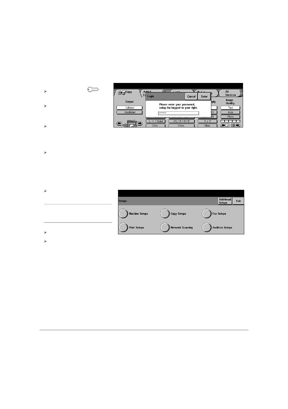 Set u ps | Xerox 432 User Manual | Page 301 / 466