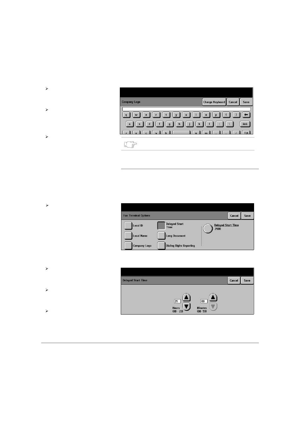 Delayed start time, Set u ps delayed start time | Xerox 432 User Manual | Page 337 / 466