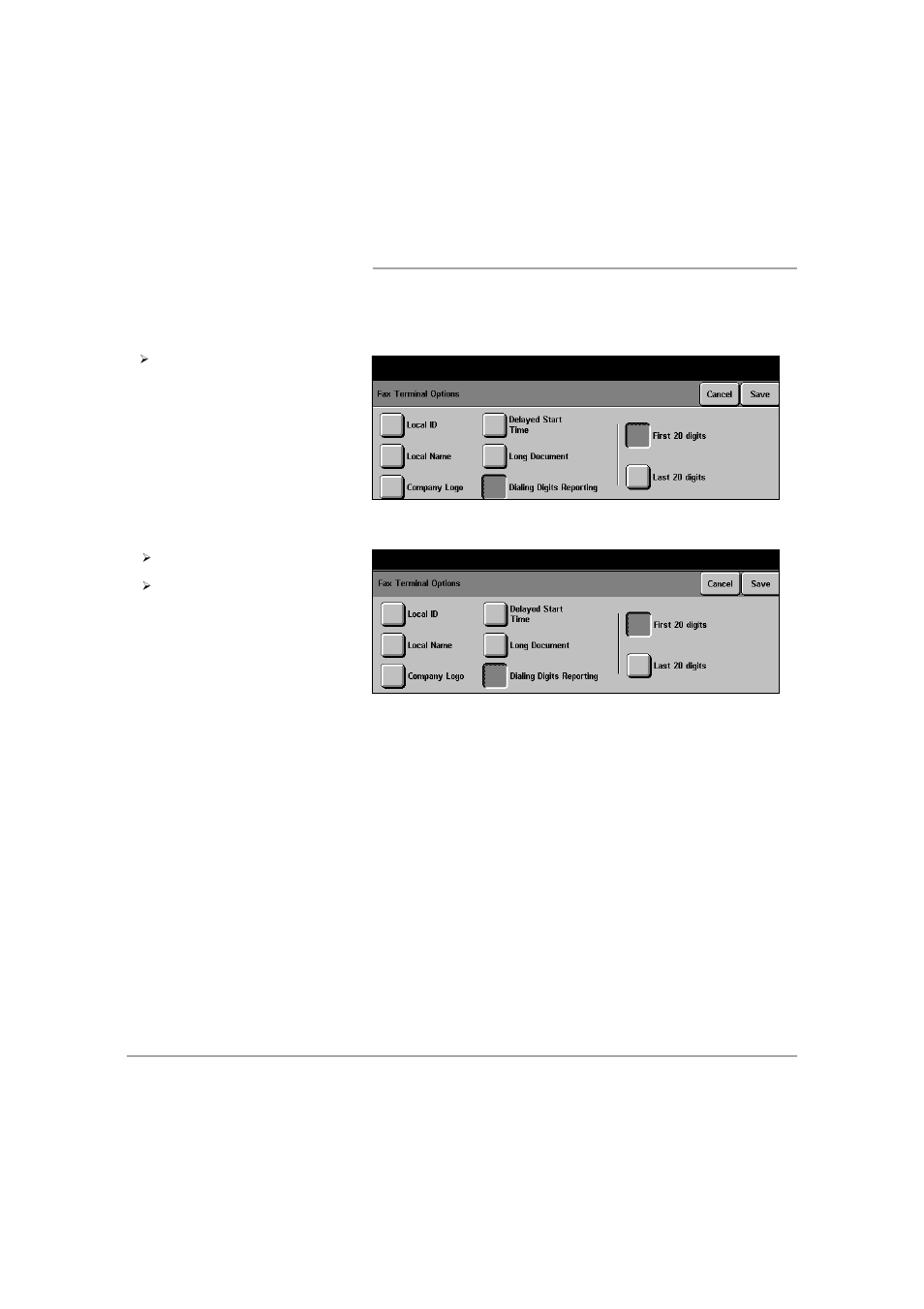 Dialling digits reporting (dc440/432/430/425) | Xerox 432 User Manual | Page 339 / 466